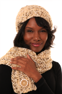 Ribbed Hat & Scarf